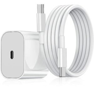 iPhone 20W PD Fast Charger Adapter with 1 Meter Type C to C